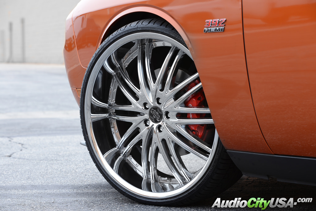 photo 3 Dodge Challenger custom wheels Versante 231 24x9.5, ET , tire size 275/25 R24. x ET 