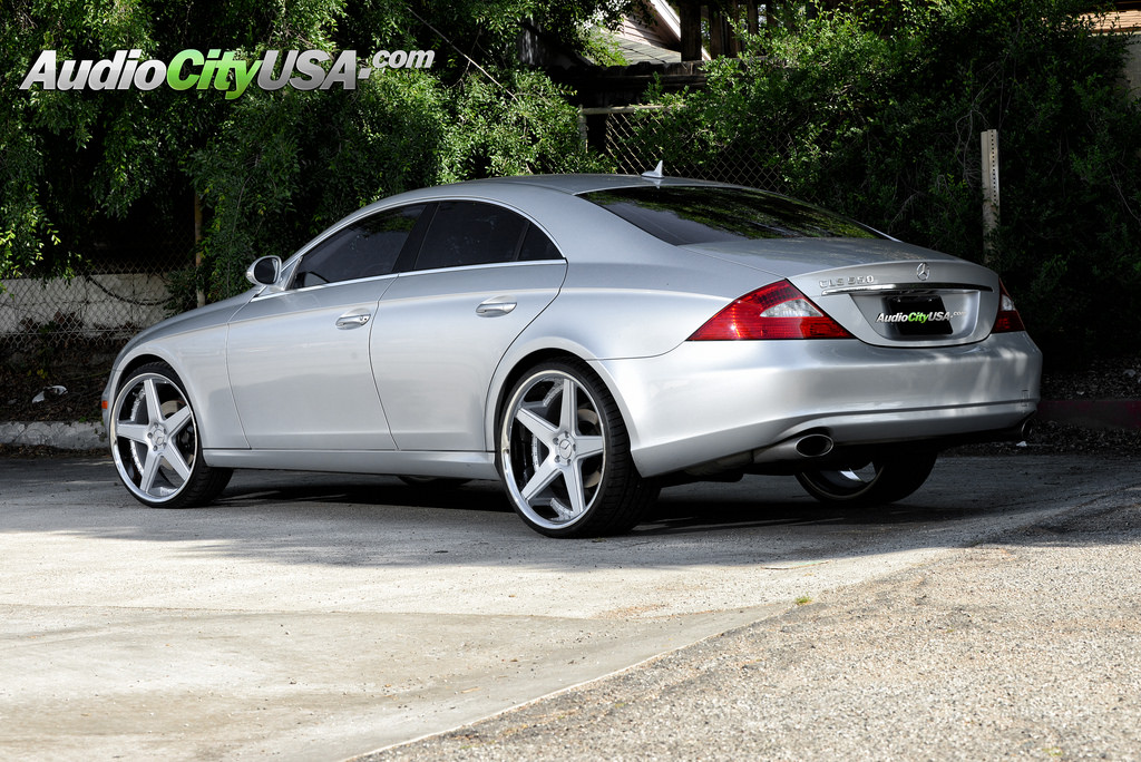 photo 5 Mercedes-Benz CLS-Class custom wheels Azad A0008 22x9.0, ET , tire size 225/30 R22. 22x10.5 ET 275/25 R22