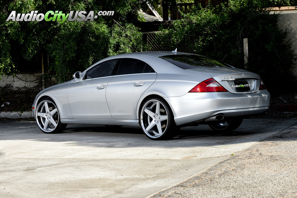 photo 6 Mercedes-Benz CLS-Class custom wheels Azad A0008 22x9.0, ET , tire size 225/30 R22. 22x10.5 ET 275/25 R22