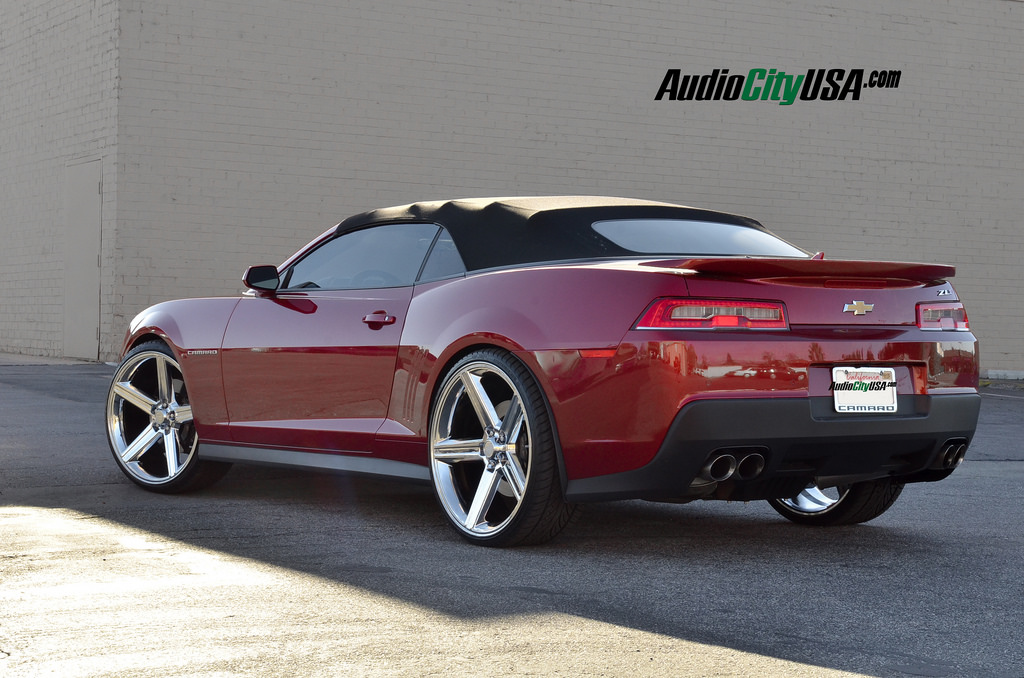 photo 3 Chevrolet Camaro custom wheels IROC Chrome 24x10.0, ET , tire size 275/25 R24. x ET 