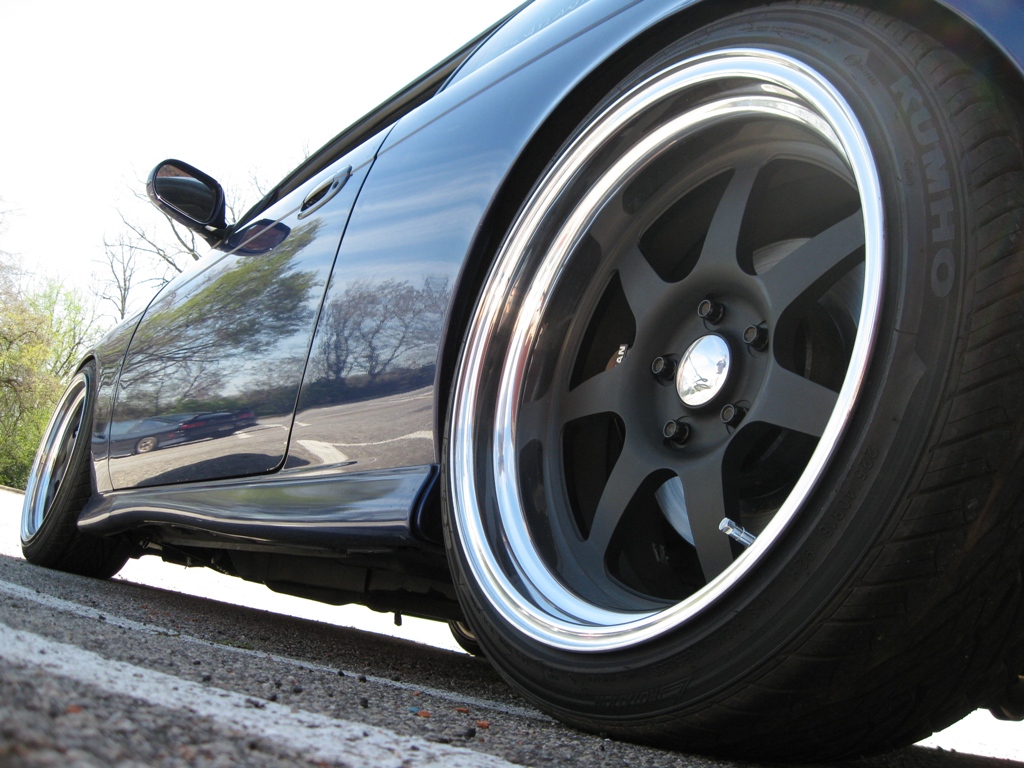 photo 3 Nissan S14 custom wheels J-Lines 7SL2 18x9.5, ET +18, tire size 225/40 R18. 18x9.5 ET+13