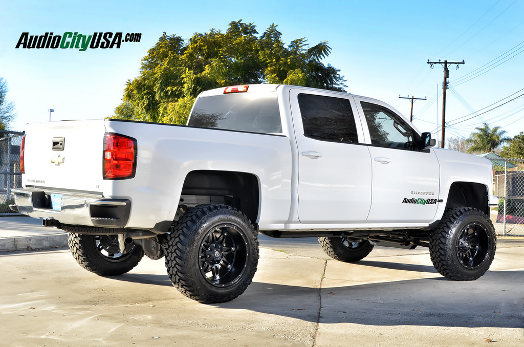 photo 5 Chevrolet Silverado 1500 custom wheels Fuel Hostage 20x12.0, ET , tire size 315/60 R20. x ET 