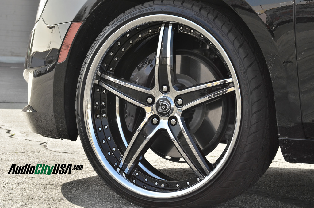 photo 1 Cadillac XTS custom wheels Lexani LF 705 22x9.0, ET , tire size 245/30 R22. 22x10.0 ET 295/25 R22