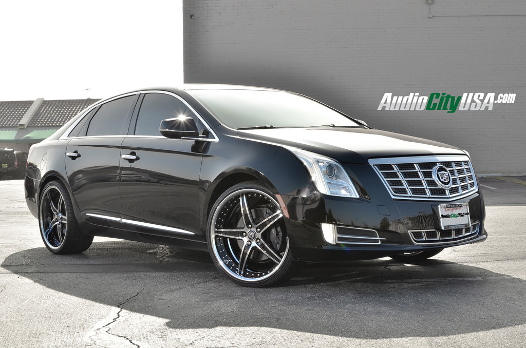 photo 5 Cadillac XTS custom wheels Lexani LF 705 22x9.0, ET , tire size 245/30 R22. 22x10.0 ET 295/25 R22