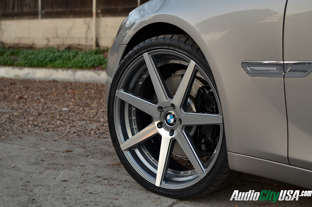 photo 4 BMW 750 custom wheels Curva Concepts 22x9.0, ET , tire size 245/30 R22. 22x10.5 ET 295/25 R22