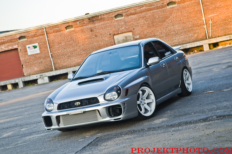 photo 4 Subaru Impreza WRX custom wheels Rota Grid 18x9.5, ET +38, tire size 235/40 R18. x ET 