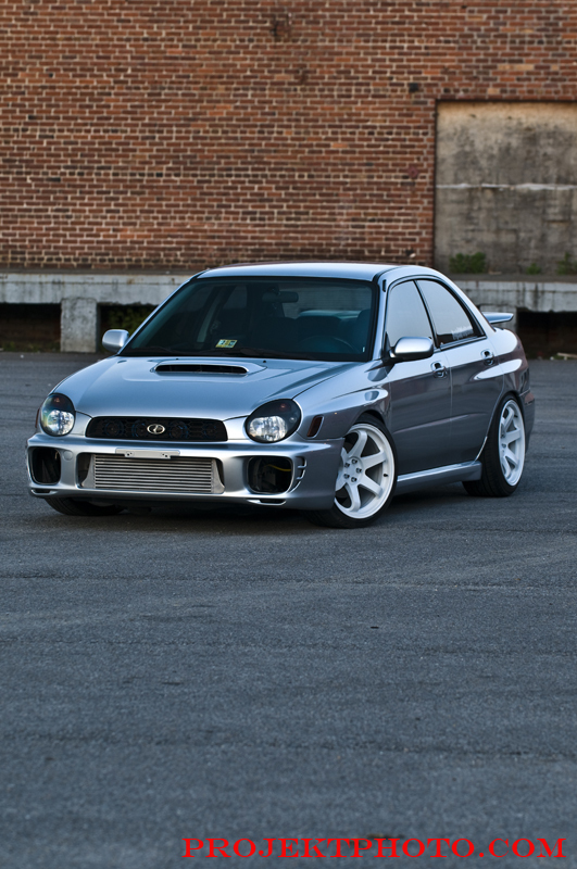 photo 8 Subaru Impreza WRX custom wheels Rota Grid 18x9.5, ET +38, tire size 235/40 R18. x ET 