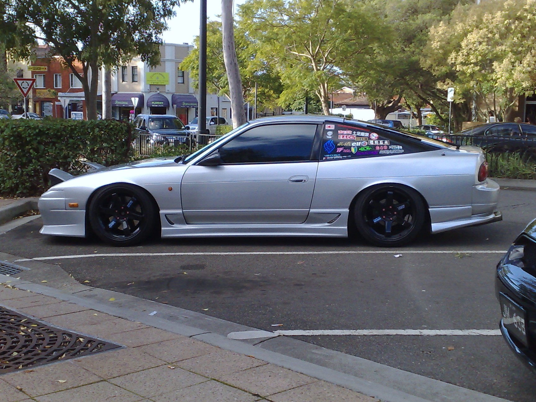 photo 3 Nissan S13 custom wheels RAYS TE37 18x9.5, ET +2, tire size 225/40 R18. 18x10.5 ET+17 235/40 R18