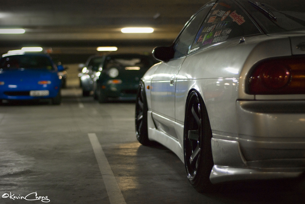 photo 5 Nissan S13 custom wheels RAYS TE37 18x9.5, ET +2, tire size 225/40 R18. 18x10.5 ET+17 235/40 R18