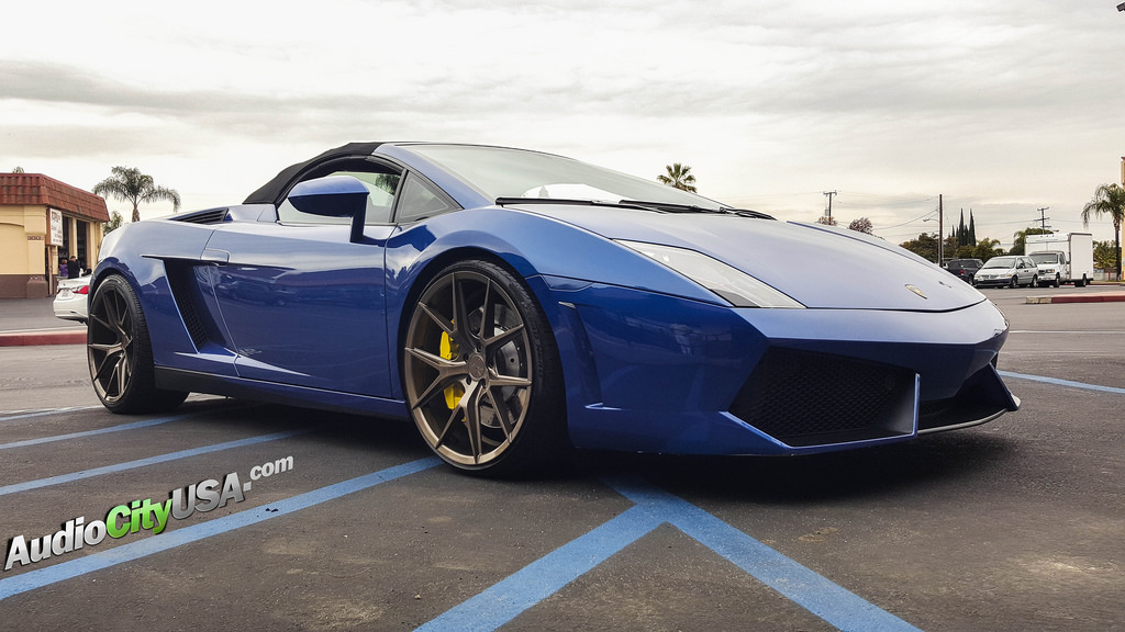 photo 2 Lamborghini Gallardo custom wheels Verde V99 Axis 20x9.0, ET , tire size 235/30 R20. 20x10.5 ET 285/30 R20
