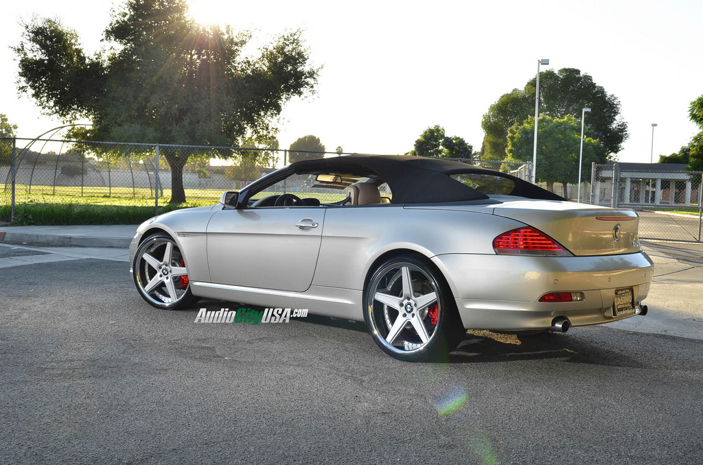 photo 2 BMW 645 custom wheels AZAD 008 22x9.0, ET , tire size 245/30 R22. 22x10.5 ET 295/25 R22