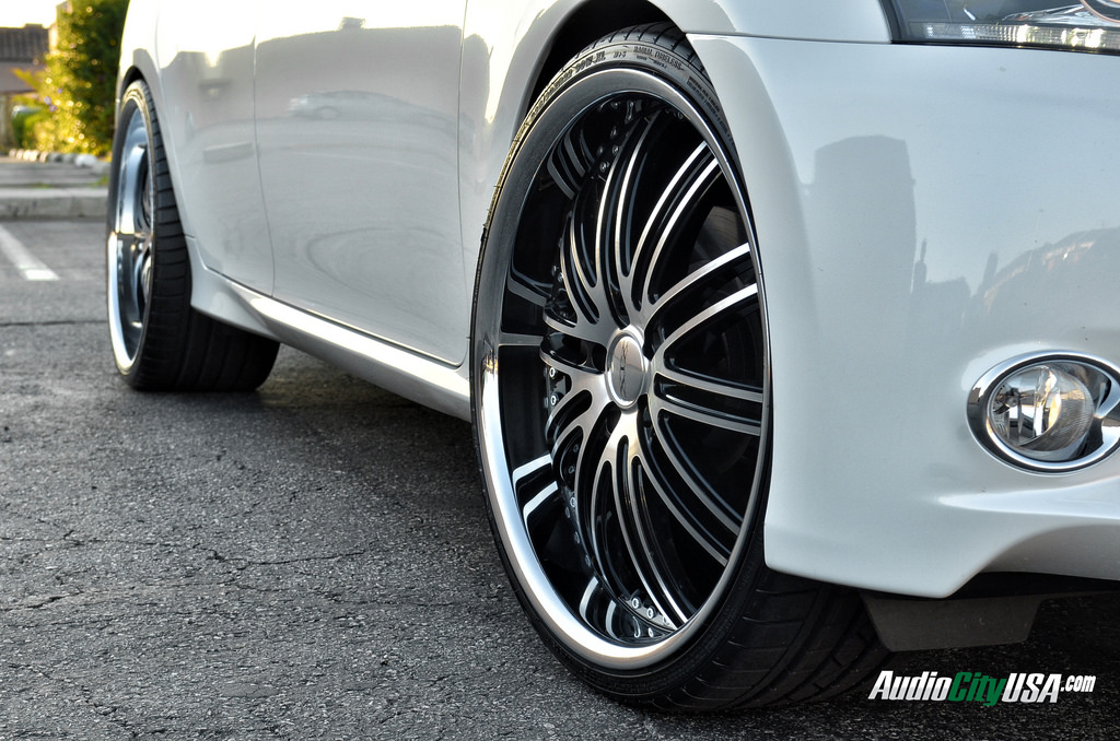 photo 1 Lexus GS 350 custom wheels XIX X 23 22x9.0, ET , tire size 235/30 R22. 22x10.5 ET 275/25 R22