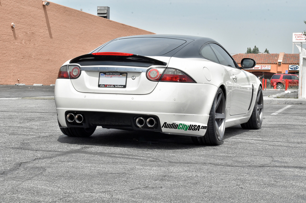 photo 6 Jaguar XK custom wheels STR 607 20x9.0, ET , tire size 255/30 R20. 20x10.5 ET 285/30 R20
