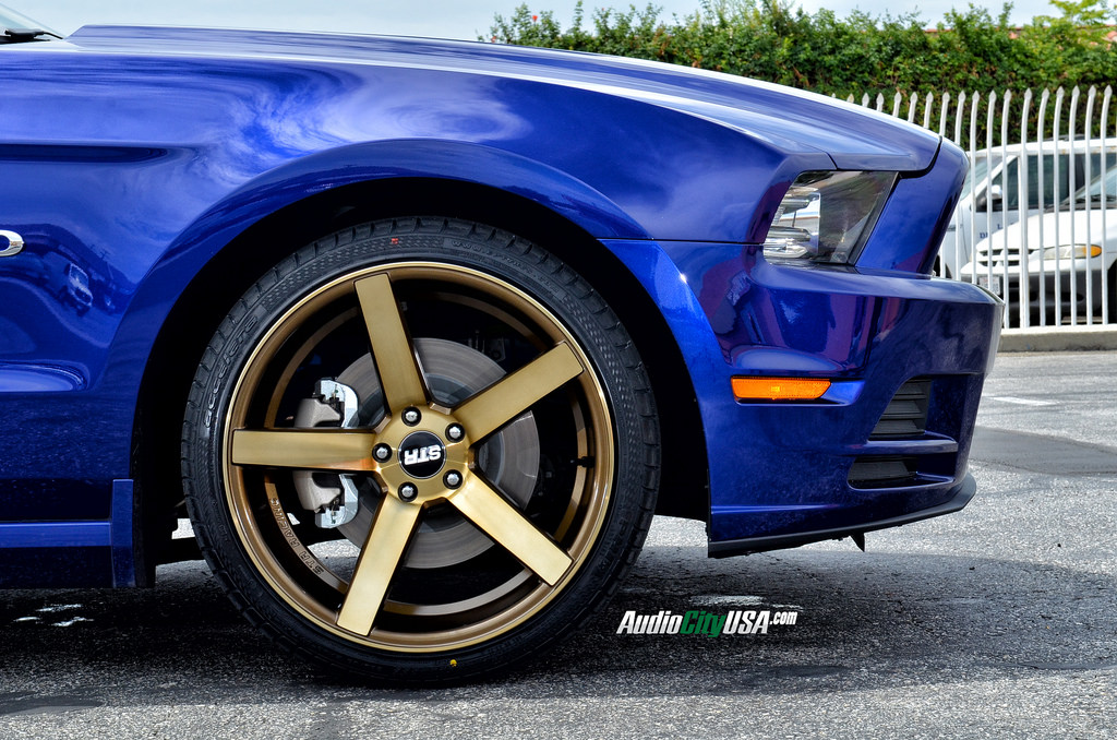 photo 5 Ford Mustang custom wheels STR 607 20x10.5, ET , tire size 285/30 R20. x ET