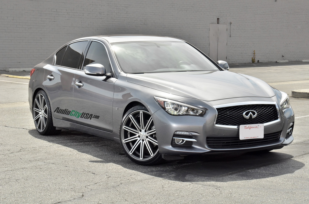 photo 3 Infiniti Q50 custom wheels Vossen CV4 20x9.0, ET , tire size 235/35 R20. x ET
