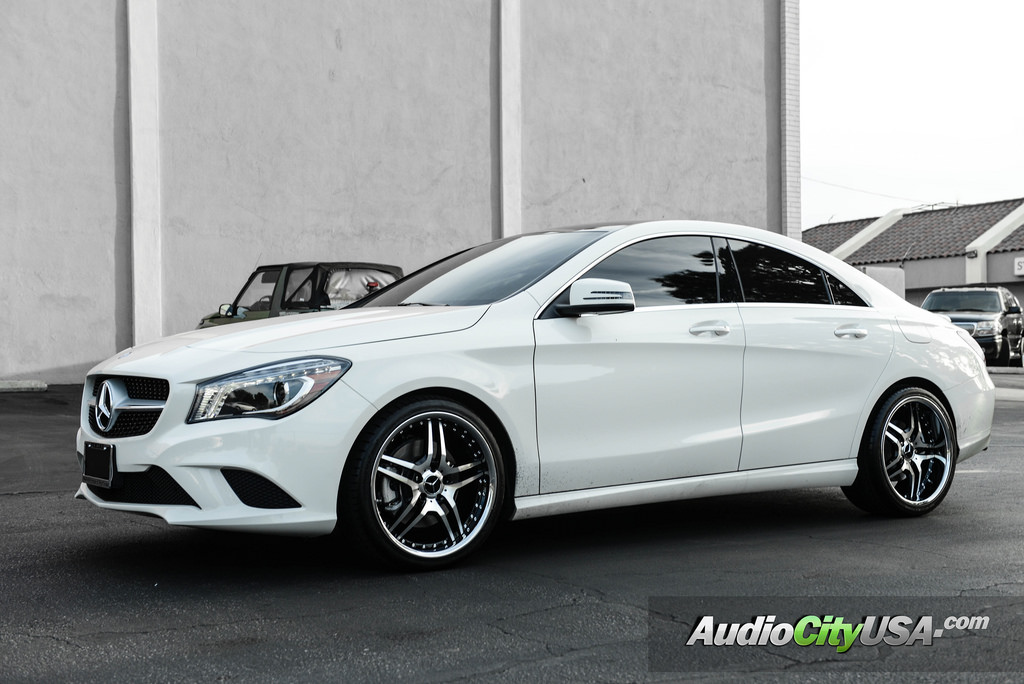 photo 3 Mercedes-Benz CLA-Class custom wheels Euro Mag EM2 19x8.5, ET , tire size 235/35 R19. 19x9.5 ET 265/30 R19
