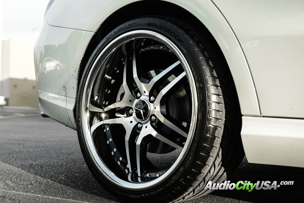 photo 1 Mercedes-Benz CLA-Class custom wheels Euro Mag EM2 19x8.5, ET , tire size 235/35 R19. 19x9.5 ET 265/30 R19