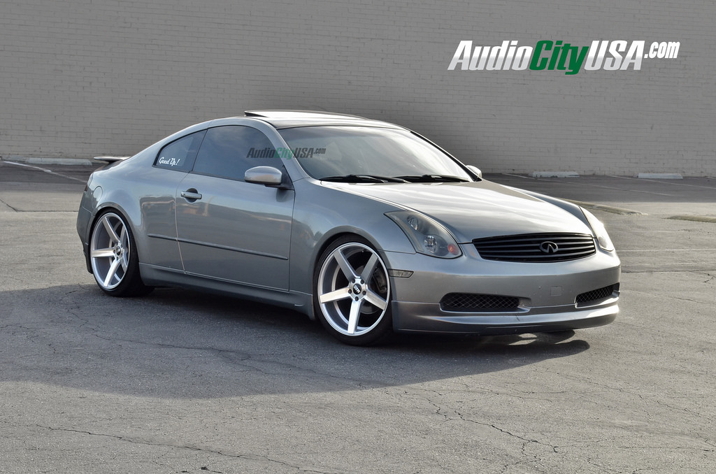 photo 2 Infiniti G35 custom wheels STR 607 20x9.0, ET , tire size 245/30 R20. 20x10.5 ET 275/30 R20