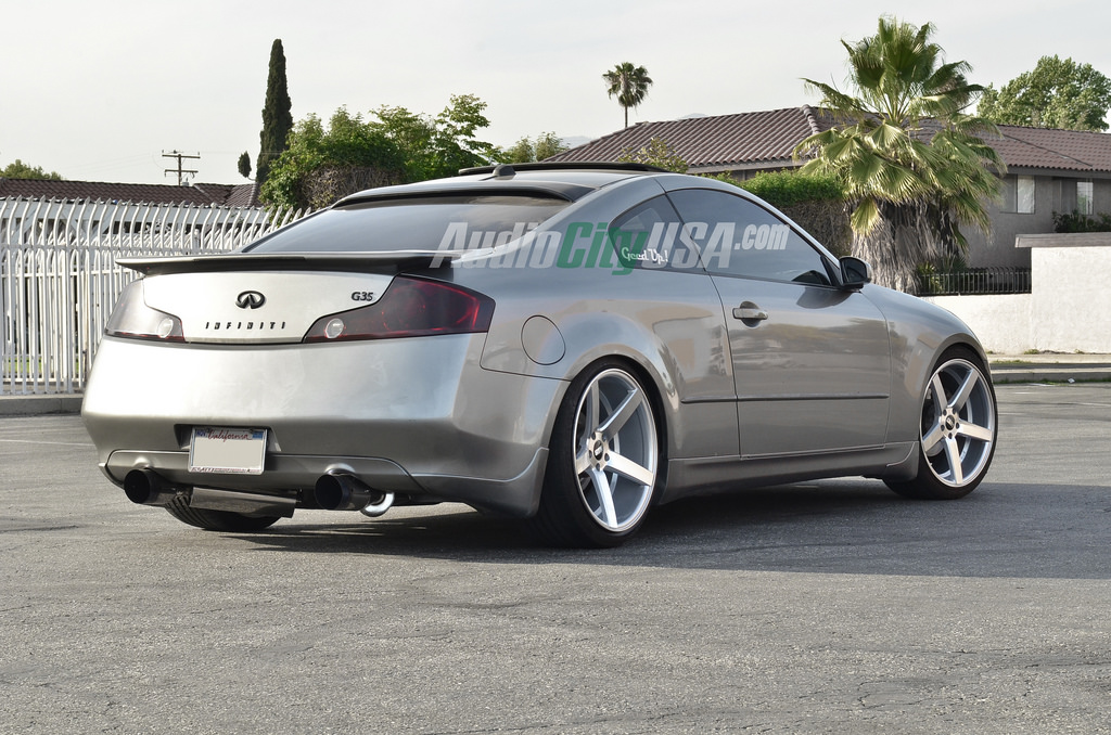 photo 4 Infiniti G35 custom wheels STR 607 20x9.0, ET , tire size 245/30 R20. 20x10.5 ET 275/30 R20