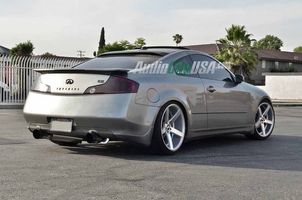 photo 7 Infiniti G35 custom wheels STR 607 20x9.0, ET , tire size 245/30 R20. 20x10.5 ET 275/30 R20