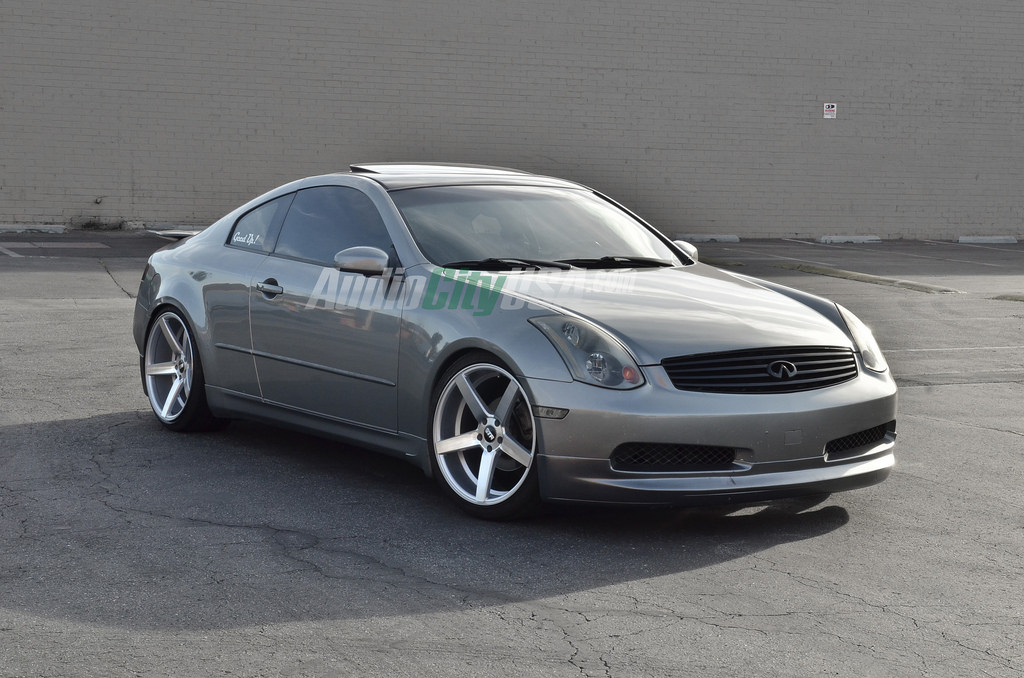 photo 8 Infiniti G35 custom wheels STR 607 20x9.0, ET , tire size 245/30 R20. 20x10.5 ET 275/30 R20