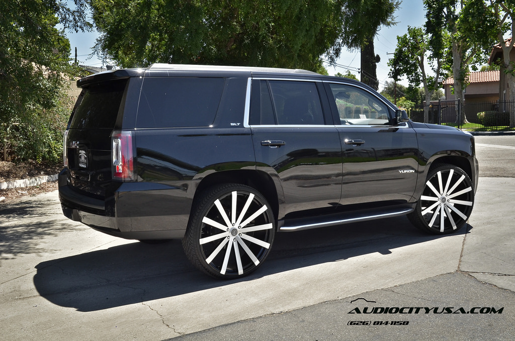 photo 4 GMC Yukon custom wheels Velocity VW 12 28x10.0, ET , tire size 295/25 R28. x ET 
