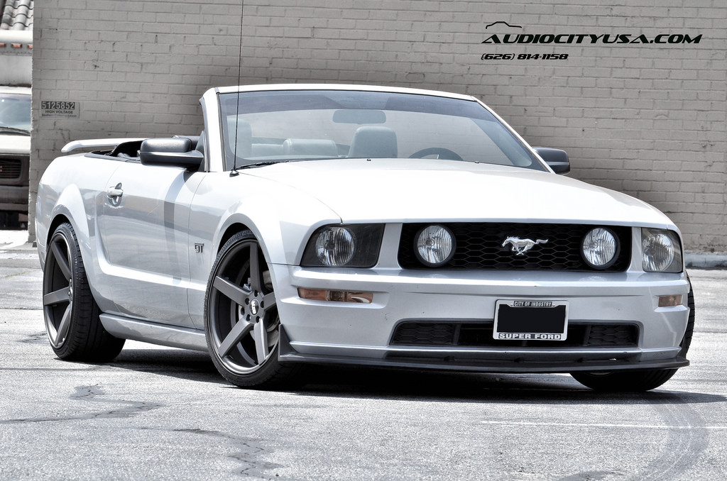 photo 2 Ford Mustang custom wheels STR 607 20x9.0, ET , tire size 245/35 R20. 20x10.5 ET 275/30 R20