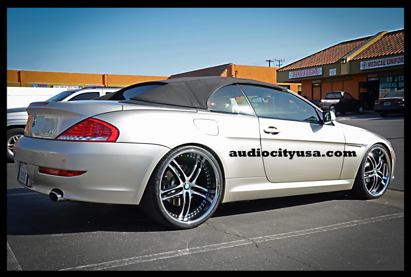 photo 2 BMW 650 custom wheels XIX X15 22x9.0, ET , tire size 245/30 R22. 22x10.5 ET 295/25 R22