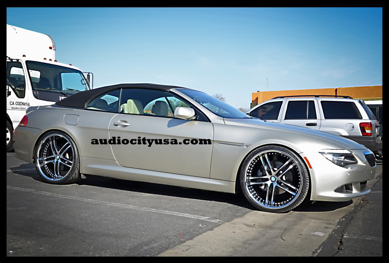 photo 3 BMW 650 custom wheels XIX X15 22x9.0, ET , tire size 245/30 R22. 22x10.5 ET 295/25 R22