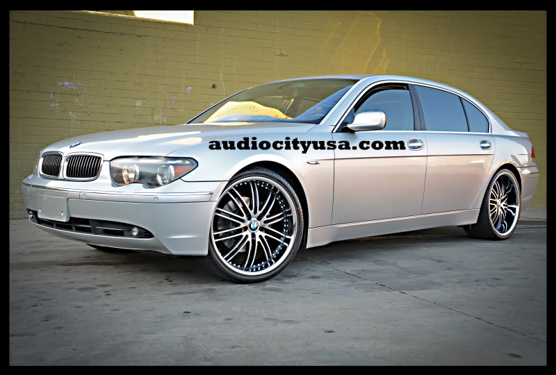 photo 2 BMW 745 custom wheels XIX X23 22x9.0, ET , tire size X R22. 22x10.0 ET 