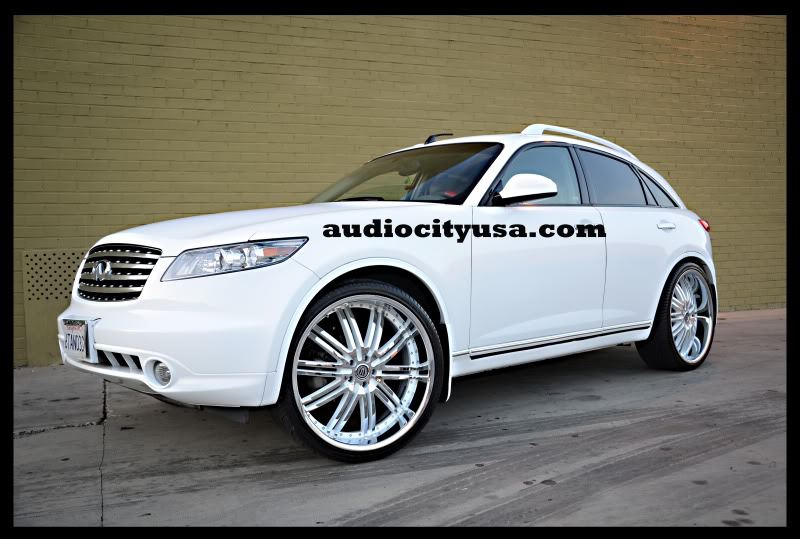photo 3 Infiniti FX35 custom wheels Versante 212 24x, ET , tire size X R24. x ET 