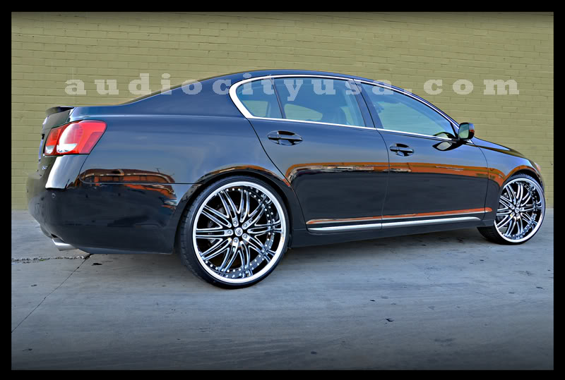 photo 2 Lexus GS 430 custom wheels Lexani LX 10 22x10.0, ET , tire size X R22. 22x9.0 ET 