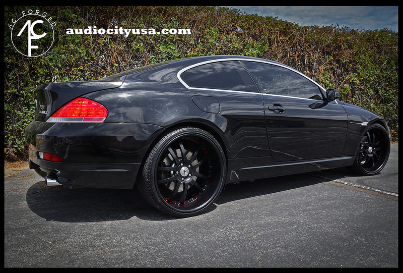 photo 2 BMW 645 custom wheels AC 312 22x9.0, ET , tire size X R22. 22x11.0 ET