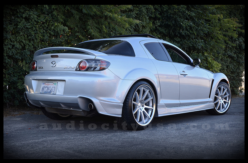 photo 1 Mazda RX-8 custom wheels Rennen C10 20x8.5, ET , tire size 235/30 R20. 20x10.5 ET 255/30 R20
