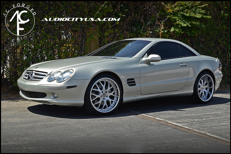 photo 2 Mercedes-Benz SL-Class custom wheels AC 818 20x8.5, ET , tire size 245/35 R20. 20x10.5 ET 275/30 R20