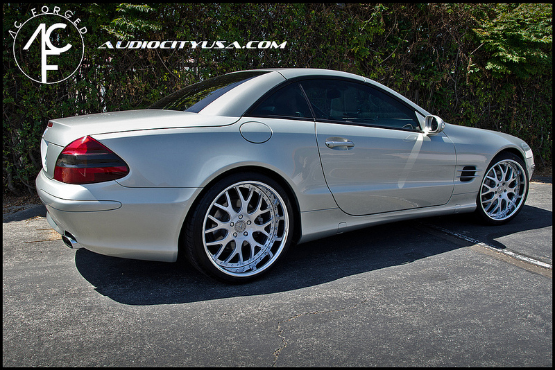 photo 3 Mercedes-Benz SL-Class custom wheels AC 818 20x8.5, ET , tire size 245/35 R20. 20x10.5 ET 275/30 R20