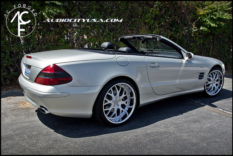 photo 4 Mercedes-Benz SL-Class custom wheels AC 818 20x8.5, ET , tire size 245/35 R20. 20x10.5 ET 275/30 R20