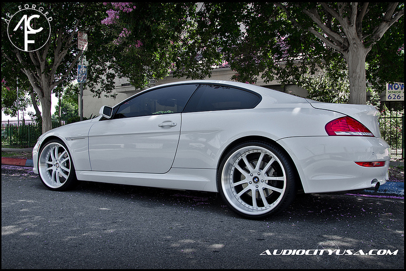photo 2 BMW 650 custom wheels AC 312 22x9.5, ET , tire size 245/30 R22. 22x10.5 ET 295/25 R22