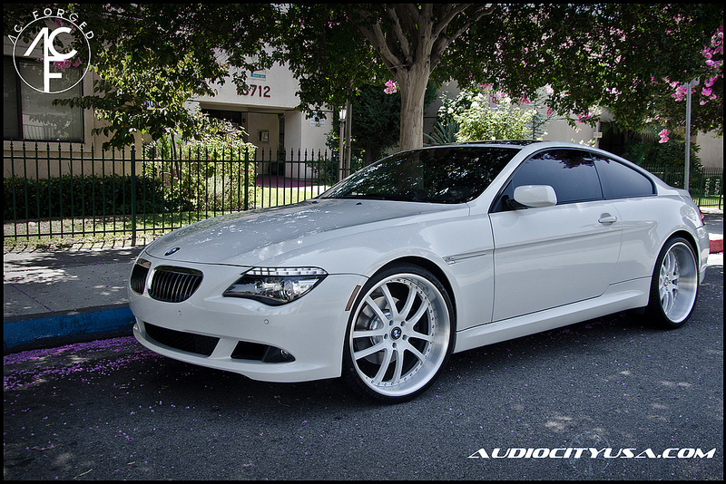 photo 3 BMW 650 custom wheels AC 312 22x9.5, ET , tire size 245/30 R22. 22x10.5 ET 295/25 R22