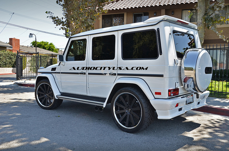 photo 3 Mercedes-Benz G-Class custom wheels Gianelle Santo 2 SS 24x10.0, ET , tire size 305/35 R24. x ET 