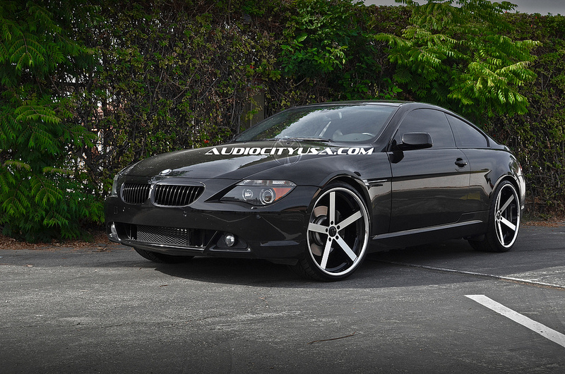 photo 3 BMW 645 custom wheels Giovanna Mecca 22x9.0, ET , tire size 245/30 R22. 22x11.0 ET 295/25 R22