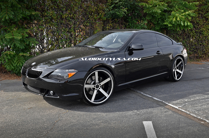 photo 1 BMW 645 custom wheels Giovanna Mecca 22x9.0, ET , tire size 245/30 R22. 22x11.0 ET 295/25 R22