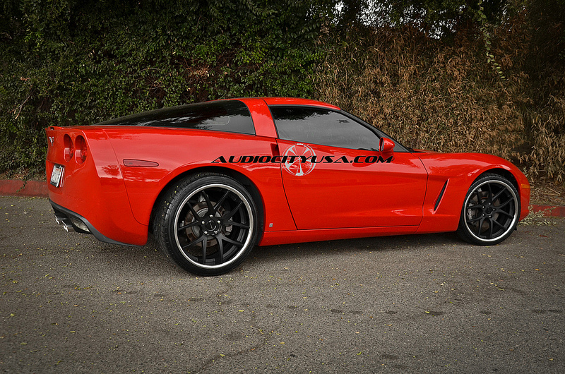 photo 2 Chevrolet Corvette custom wheels Giovanna Monza 20x8.5, ET , tire size 245/30 R20. 20x10.0 ET 275/30 R20