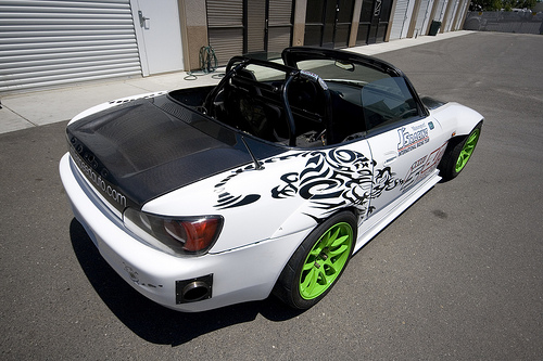 photo 2 Honda S2000 custom wheels WORK CR KAI 17x9.0, ET +27, tire size 255/50 R17. 17x9.0 ET+27 255/50 R17