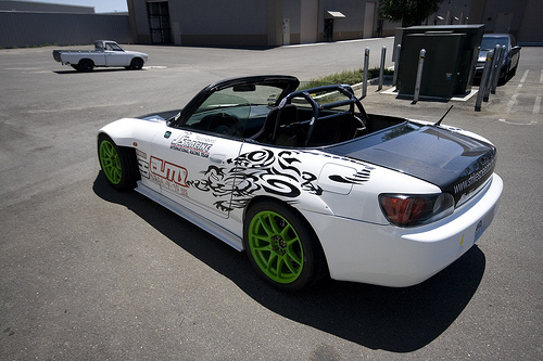 photo 3 Honda S2000 custom wheels WORK CR KAI 17x9.0, ET +27, tire size 255/50 R17. 17x9.0 ET+27 255/50 R17