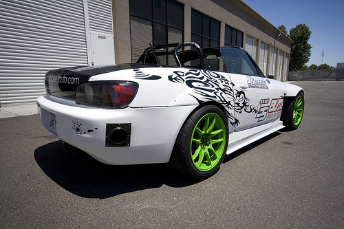 photo 6 Honda S2000 custom wheels WORK CR KAI 17x9.0, ET +27, tire size 255/50 R17. 17x9.0 ET+27 255/50 R17