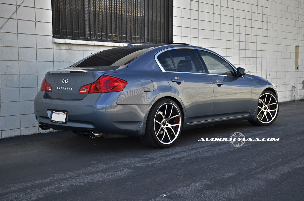 photo 3 Infiniti G37 custom wheels Gianelle Monza 20x8.5, ET , tire size 245/35 R20. 20x10.0 ET 275/30 R20