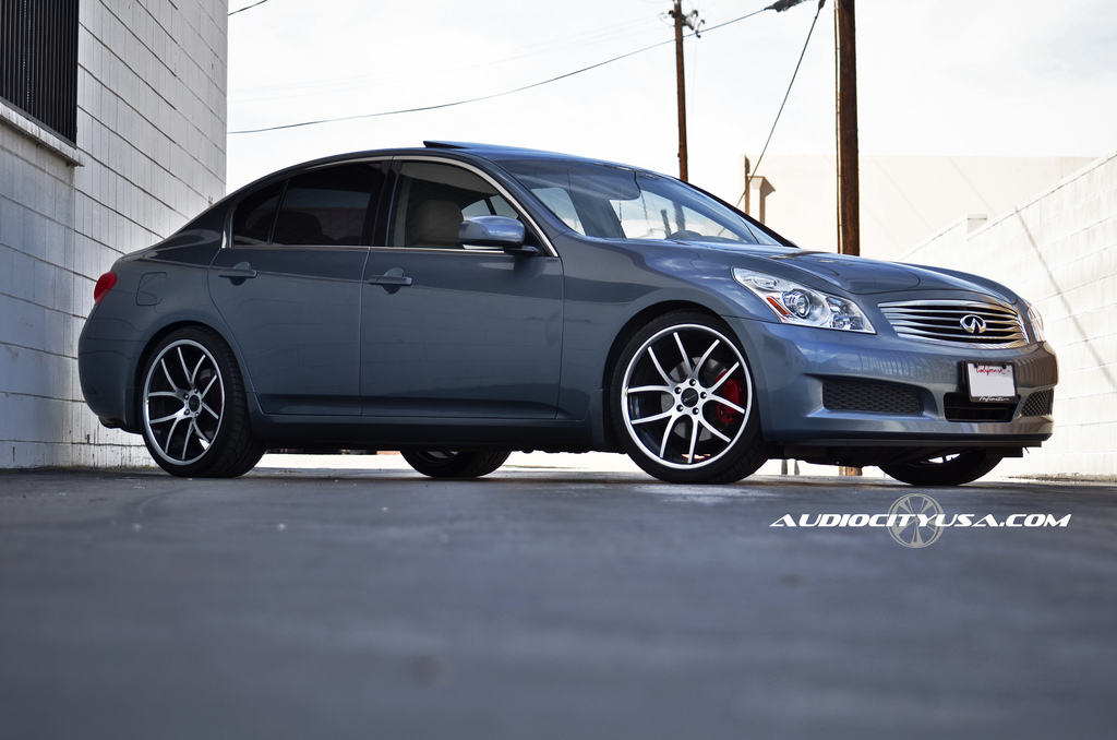 photo 4 Infiniti G37 custom wheels Gianelle Monza 20x8.5, ET , tire size 245/35 R20. 20x10.0 ET 275/30 R20