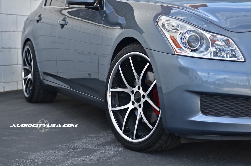 photo 1 Infiniti G37 custom wheels Gianelle Monza 20x8.5, ET , tire size 245/35 R20. 20x10.0 ET 275/30 R20