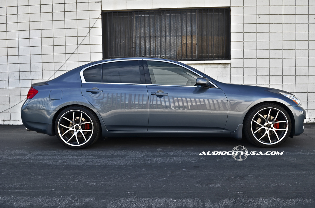photo 6 Infiniti G37 custom wheels Gianelle Monza 20x8.5, ET , tire size 245/35 R20. 20x10.0 ET 275/30 R20